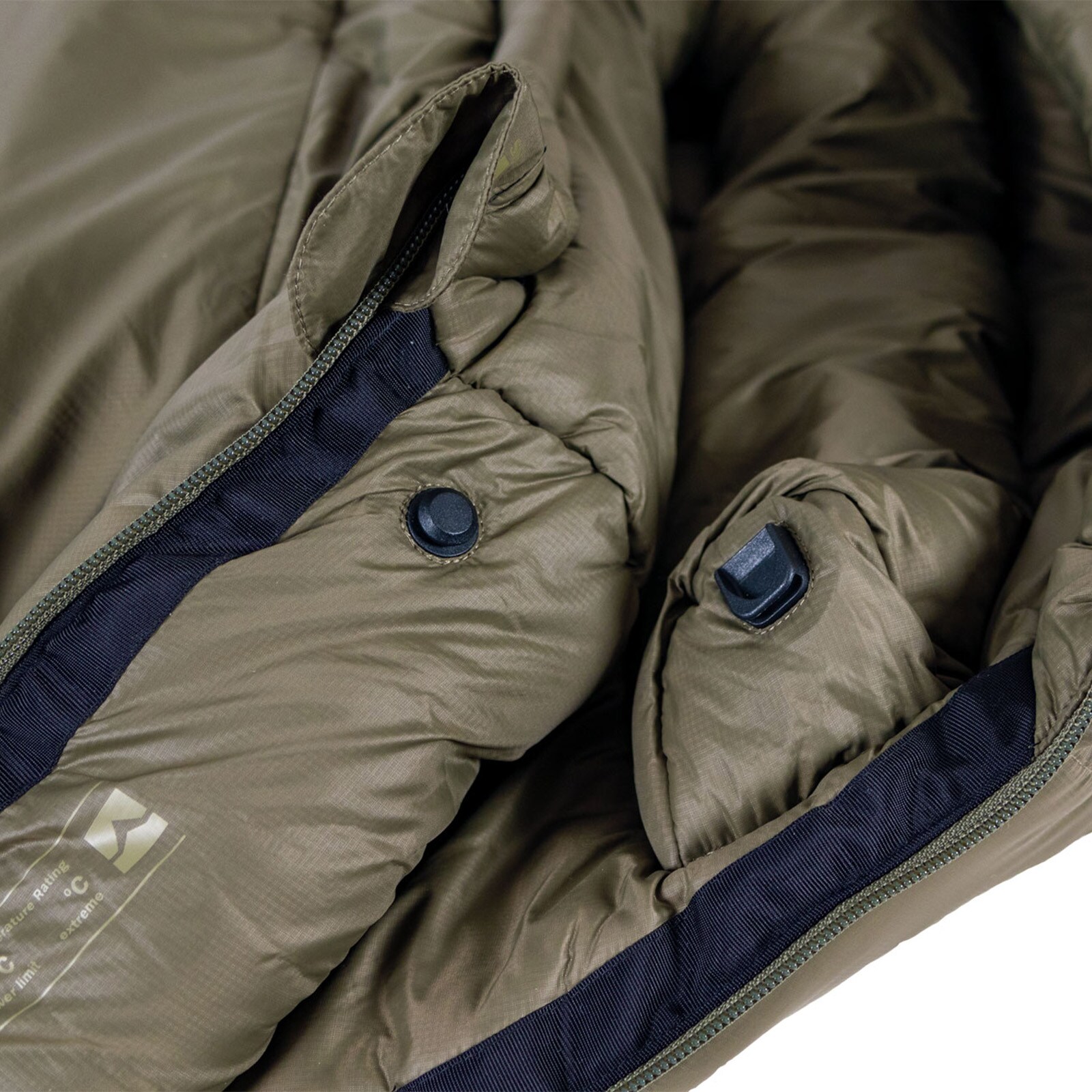 WECHSEL Mumienschlafsack Mudds Autumn 3 Jahreszeiten Camping Schlafsack -14°C Größe: M