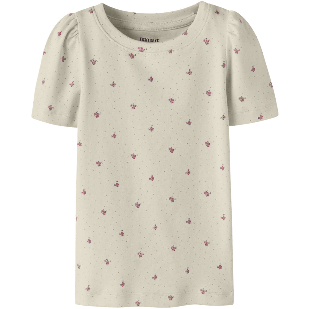 Køb Name It Almond Milk Nmfhannis Ss Xsl Top