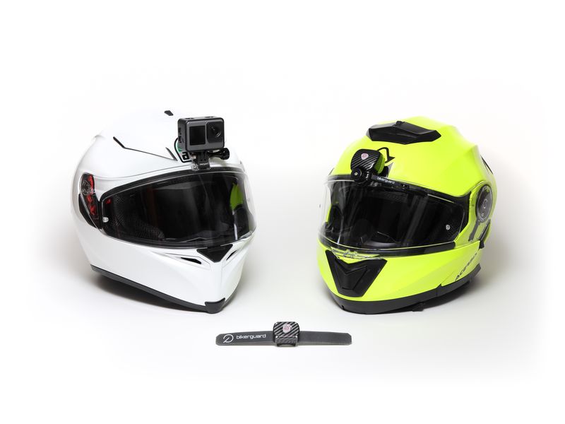 Bikerguard Scheibenwischer für Motorradhelme Visierwischer mit Akku und Fernbedienung