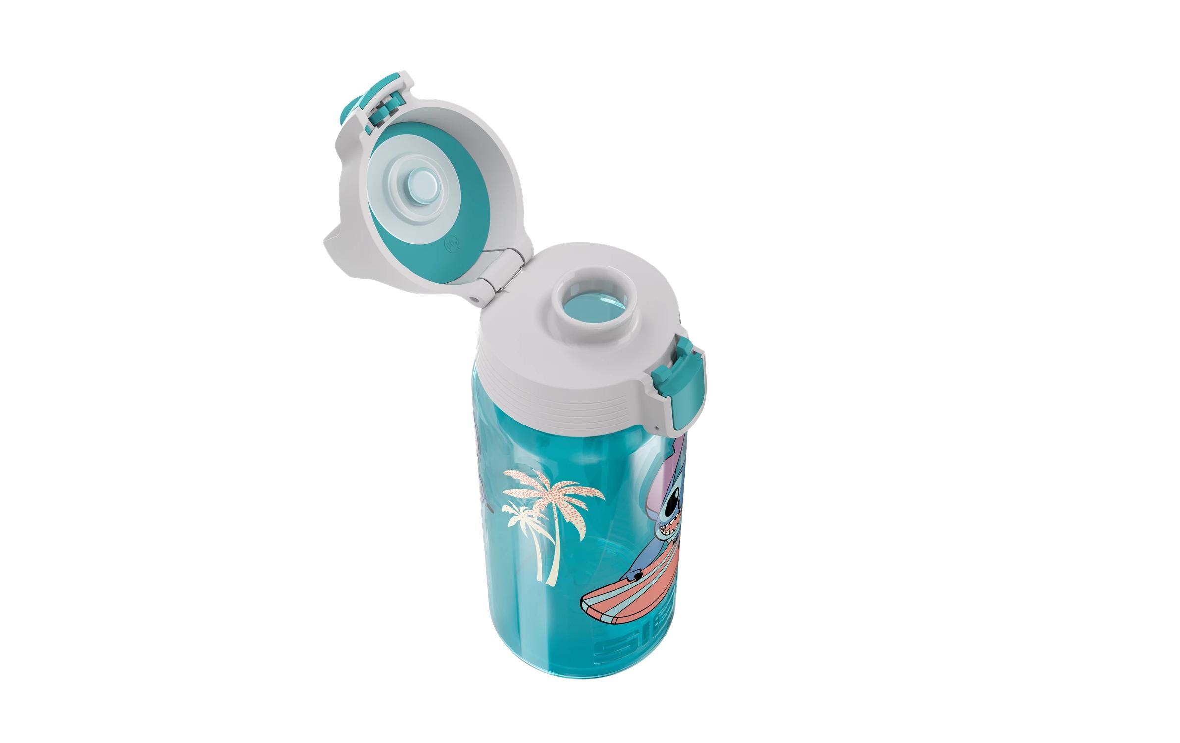 Trinkflasche VIVA ONE Stitch Surfing 500 mlLanglebige und recycelbare Kinderflasche