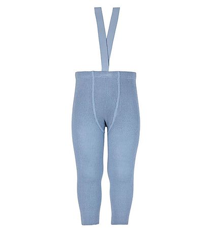Condor Leggings m. Seler - Uld/Akryl - Blåish