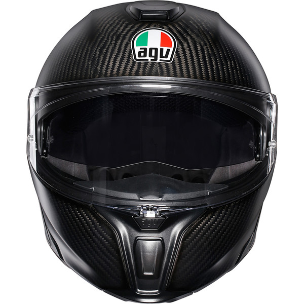 AGV - Casque SportModular Solid Carbone / Noir Mat