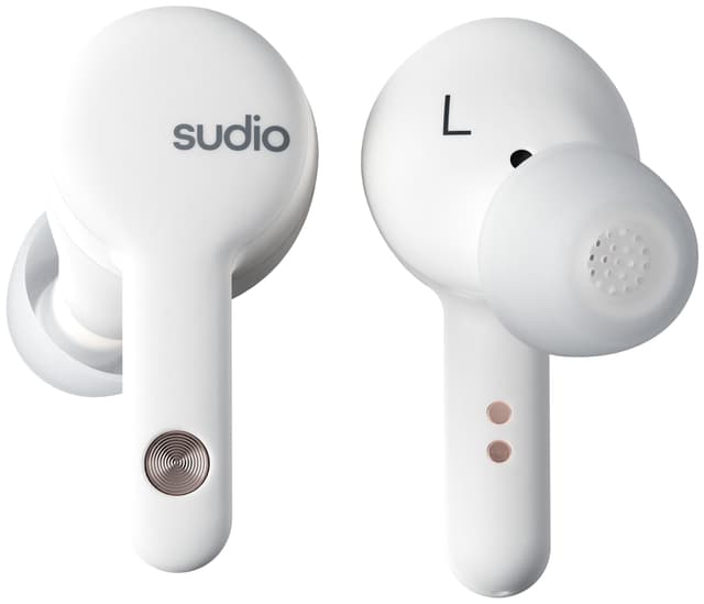 Sudio A2 trådløse in-ear høretelefoner (hvid)