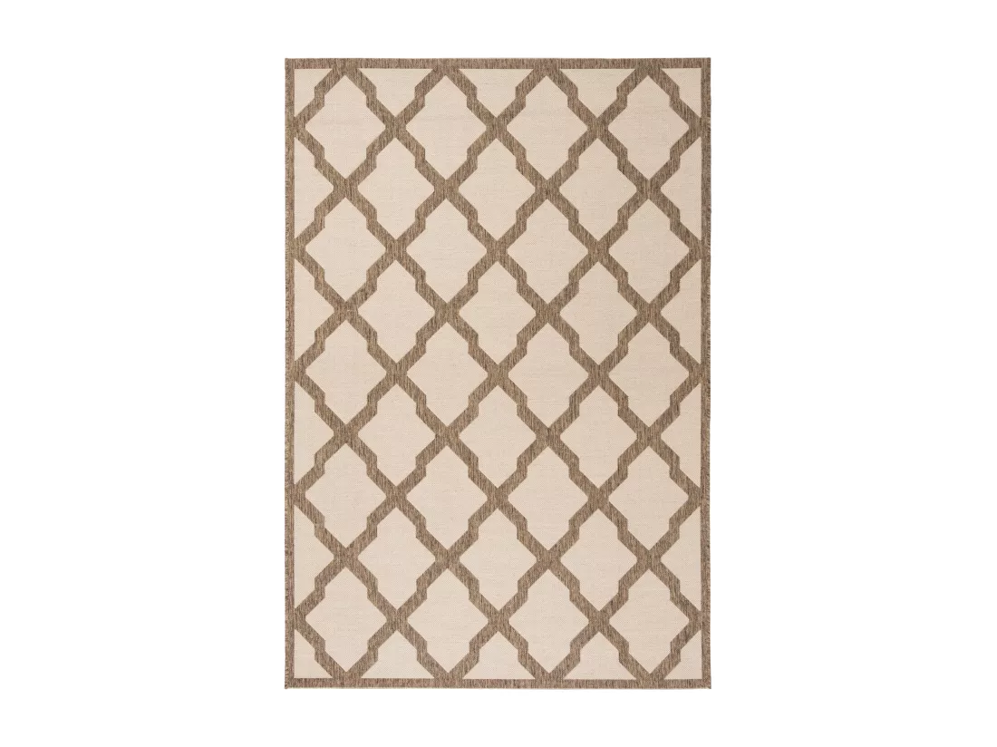 Tapis Cream & Beige 79 X 152 cm - Lewine