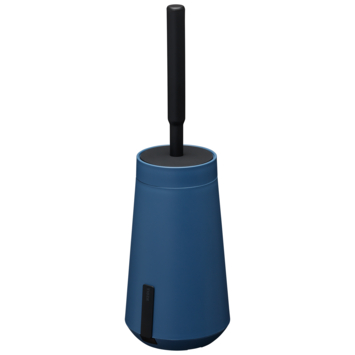 Tiger Toiletborstelhouder TESS met Swoop borstel flexibel blauw/zwart