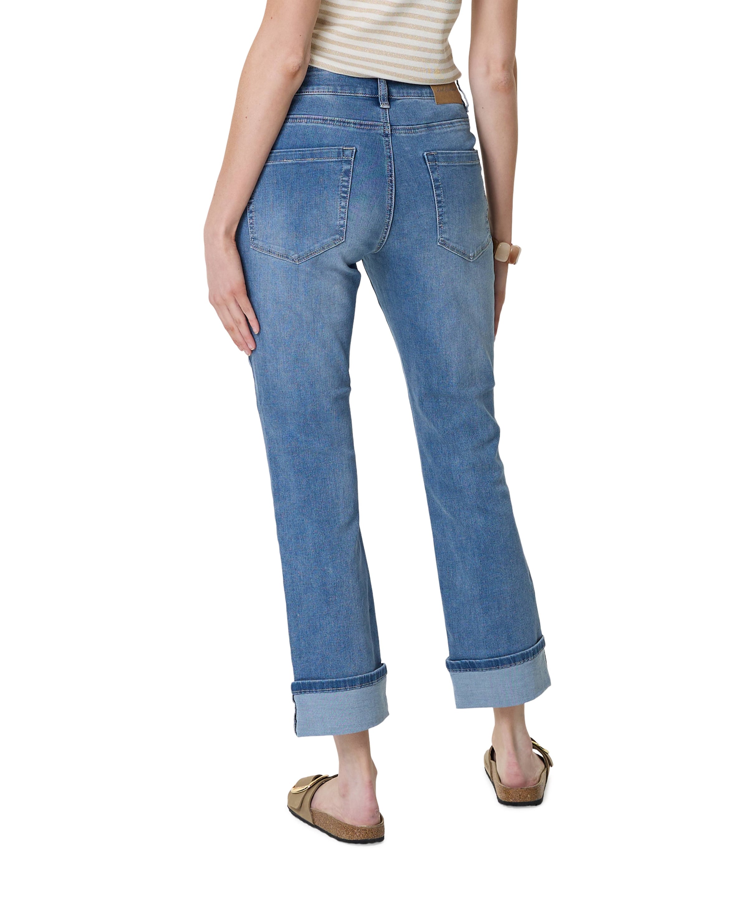 Red Button Kate Denim Embroid. Pockets dames jeans blauw