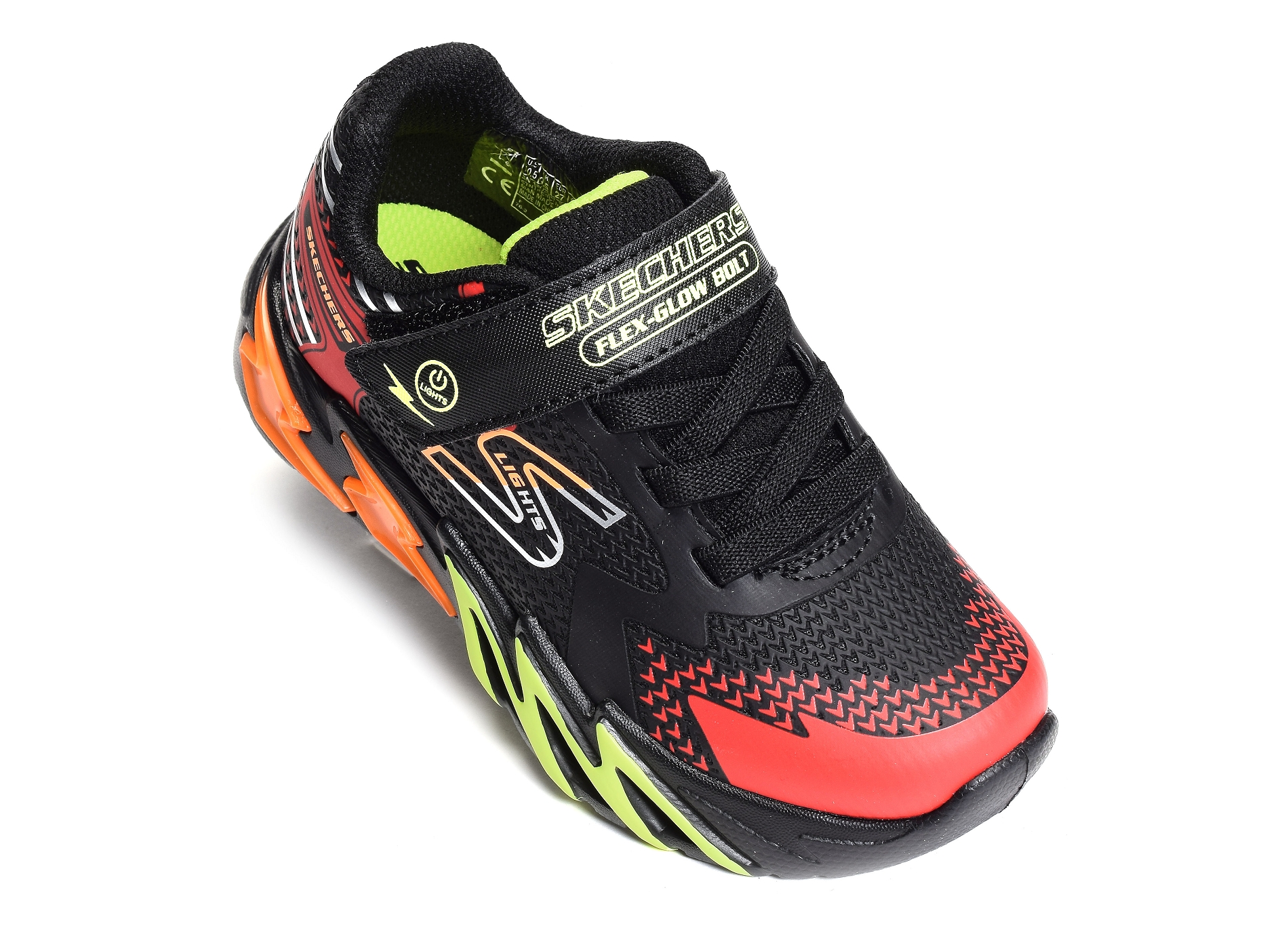 Flex glow bolt noir rouge