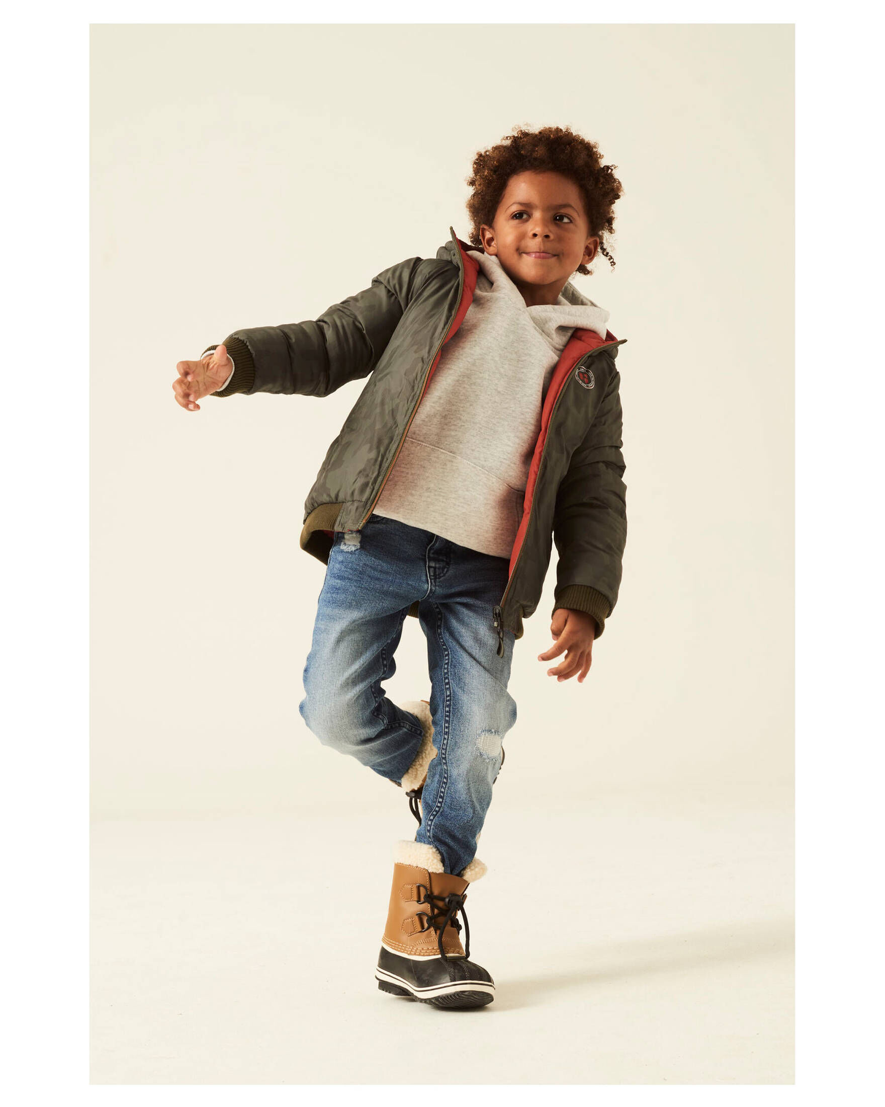 Garcia| Jungen Wendejacke