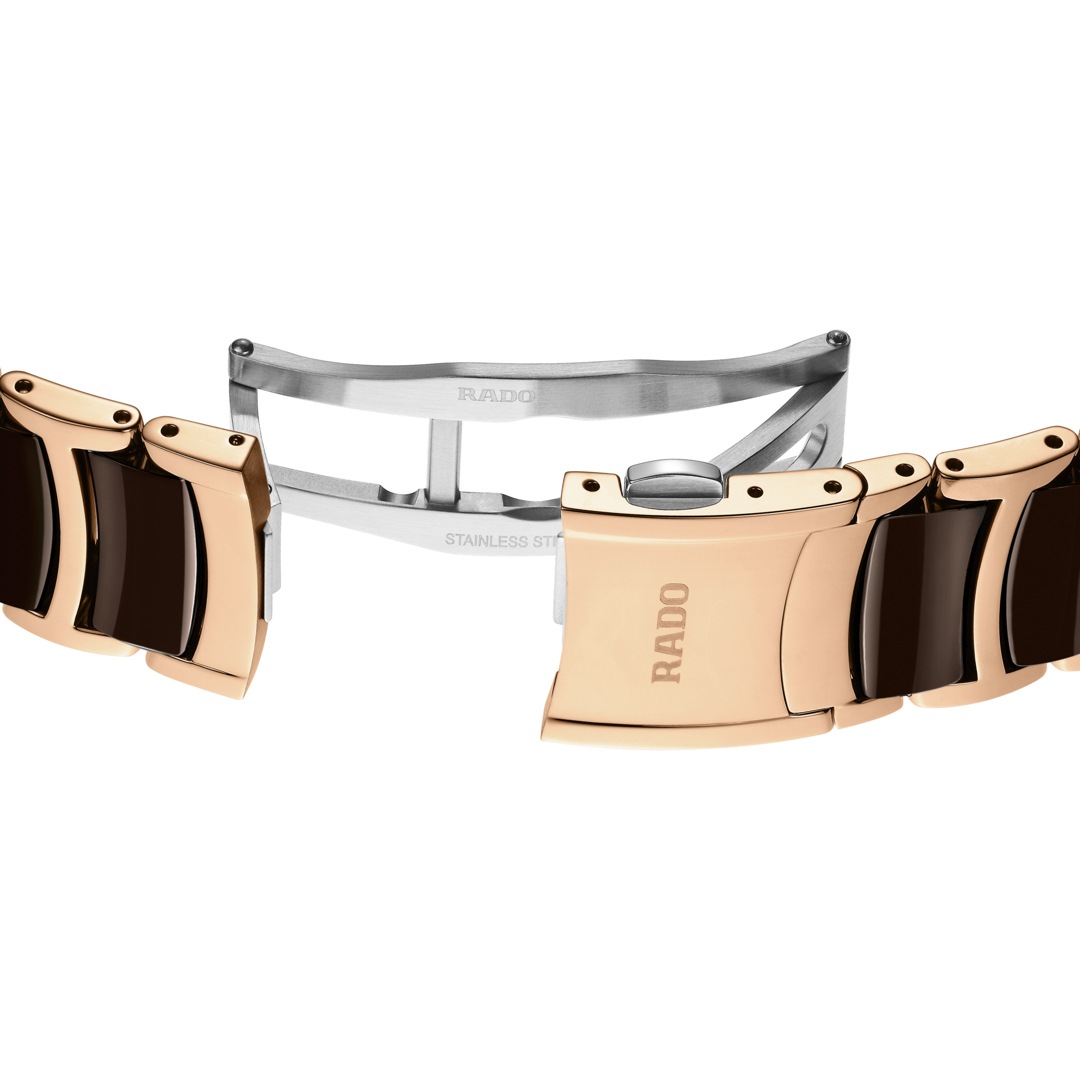 Rado Centrix L Automatik Open Heart Braun