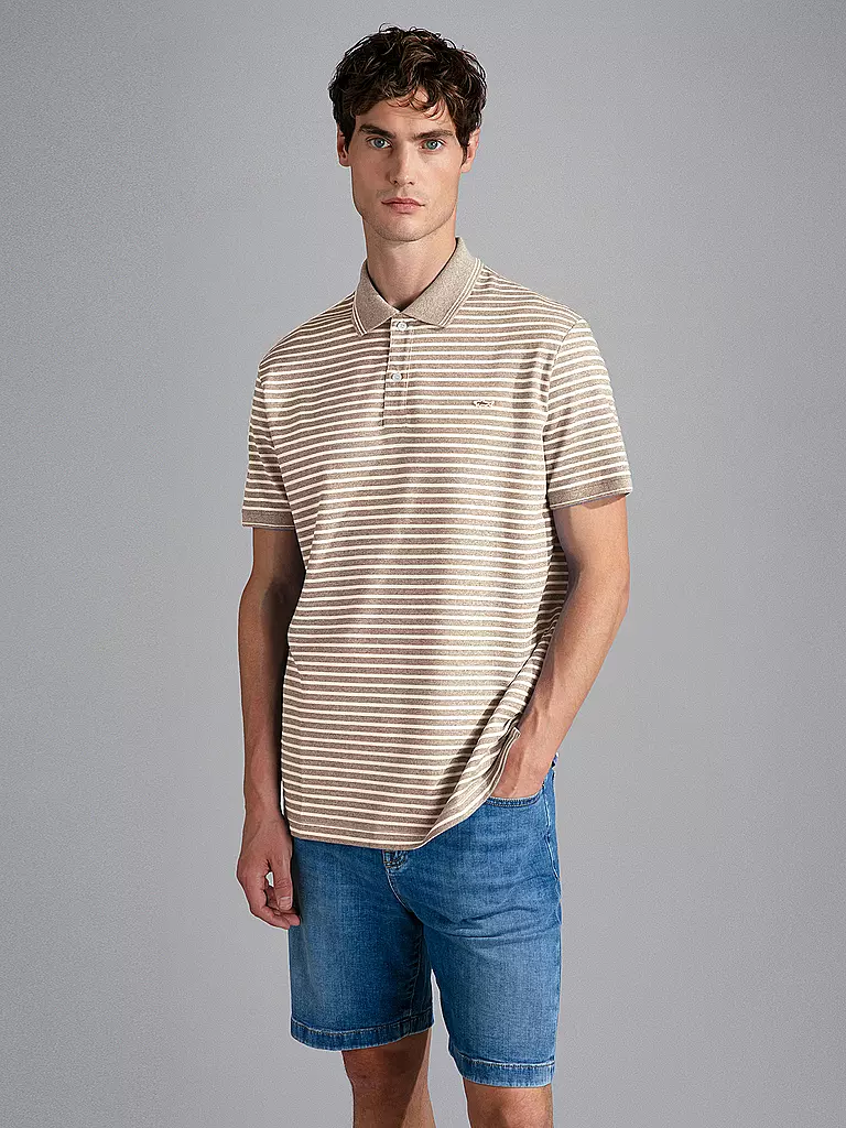 PAUL & SHARK Poloshirt  beige