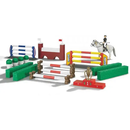 BRUDER® 62530 bworld Großer Pferde-Springparcours, sortiert