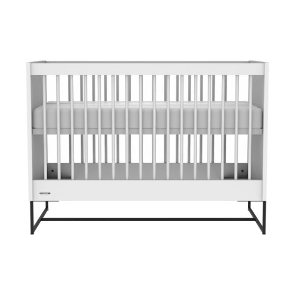 Kidsmill Modular 2 Babybed Mat Wit - Zwart - 60 x 120 cm