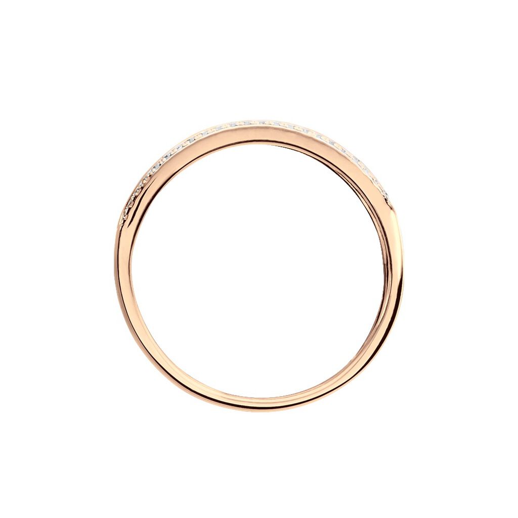 Bague Eugenie Or Rose Diamant