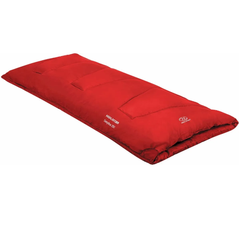 Highlander Sleepline 250 slaapzak - Red
