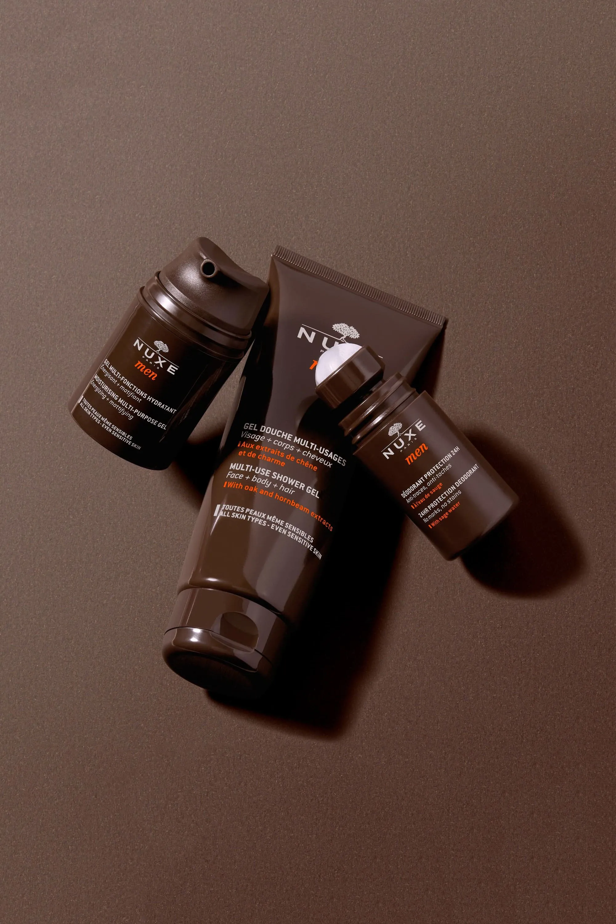 Nuxe Gel douche visage, corps & cheveux Nuxe Men-200 ml
