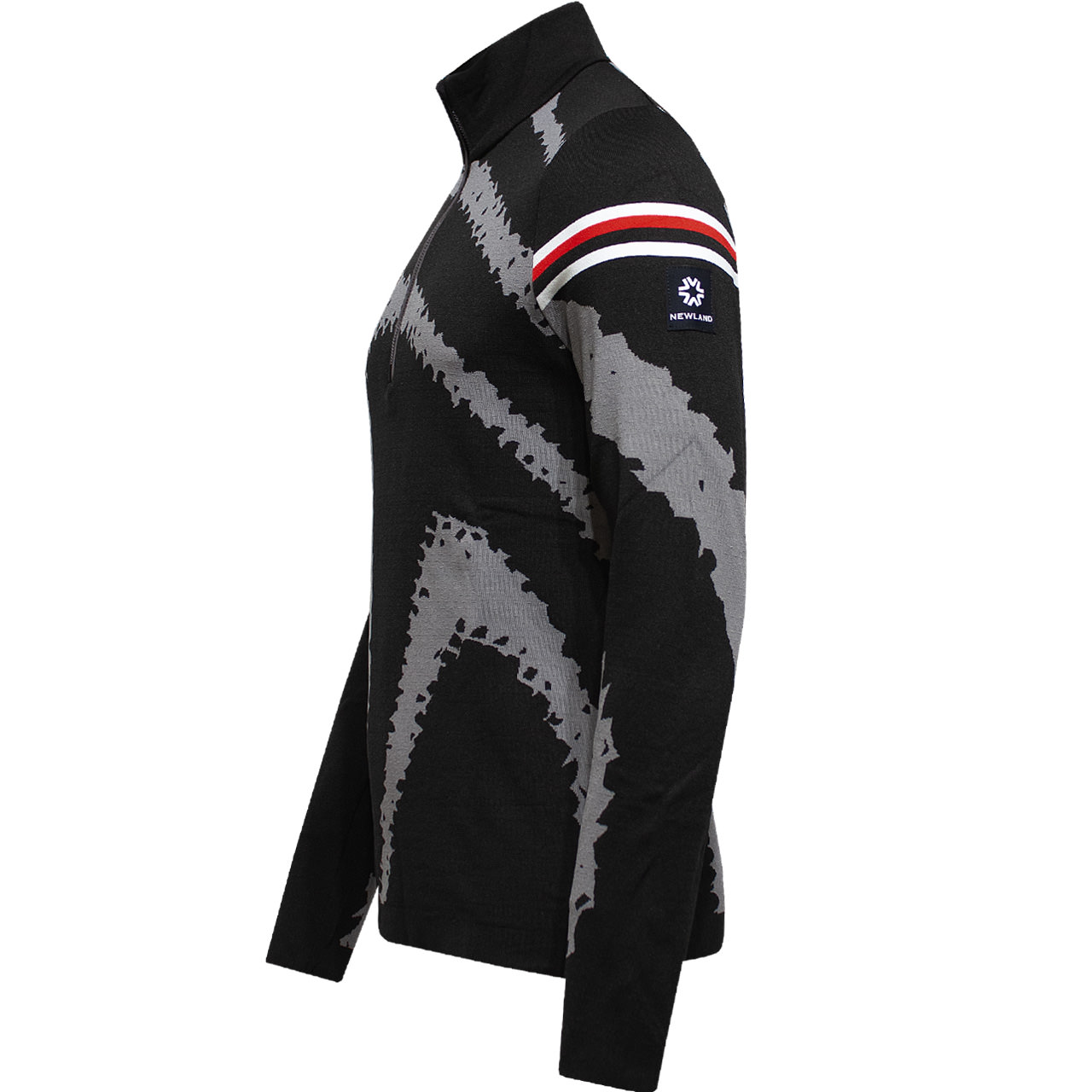 Newland Herren gestricktes Funktionsshirt AX black-grey | Newland Skibekleidung Herren | Newland | N | Brands | XSPO-Fashion