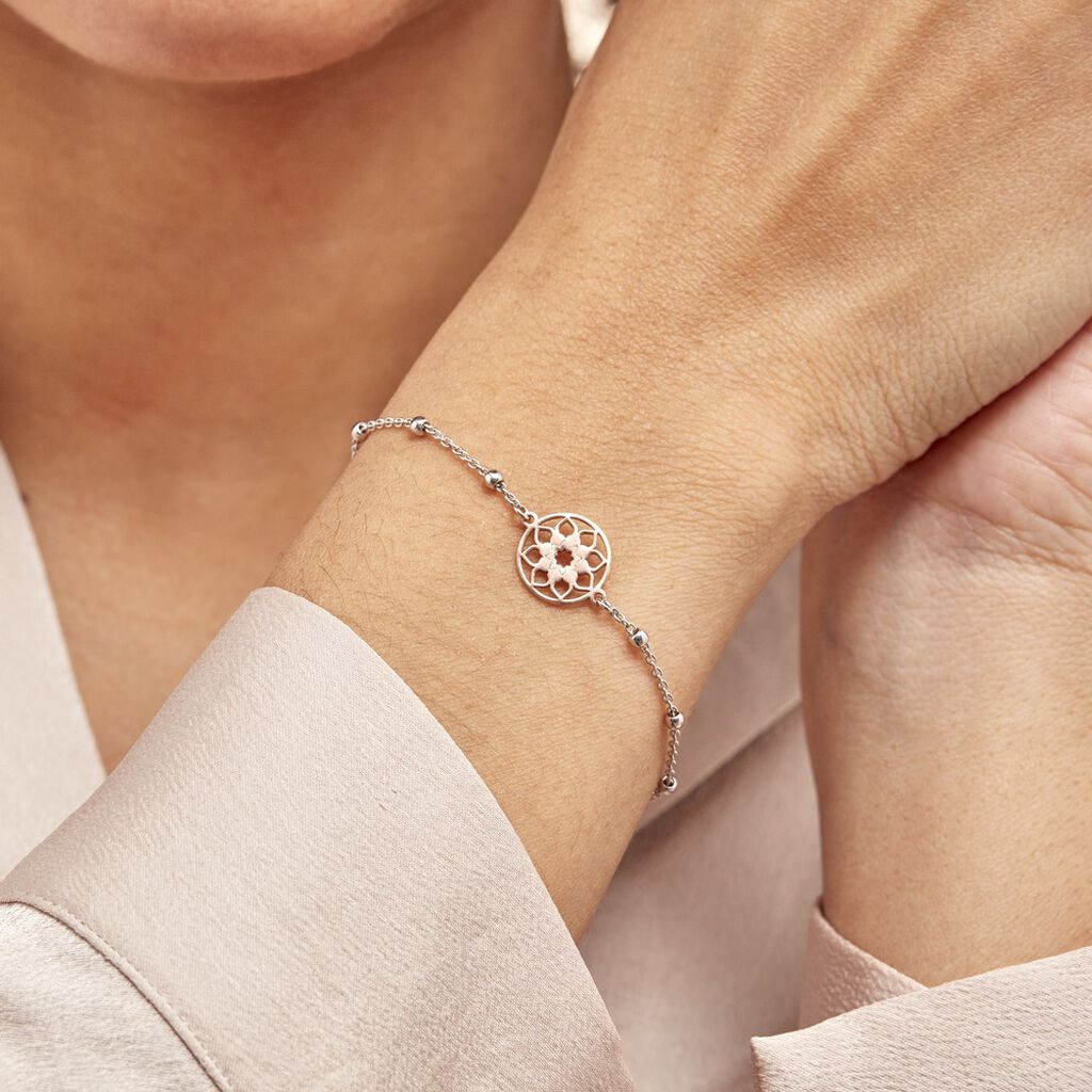Bracelet Argent Bicolore Vicencio