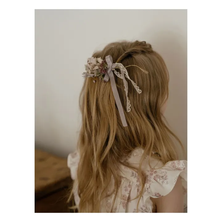 Louisiella Blouse Poenia Fleurie | Vieux Rose
