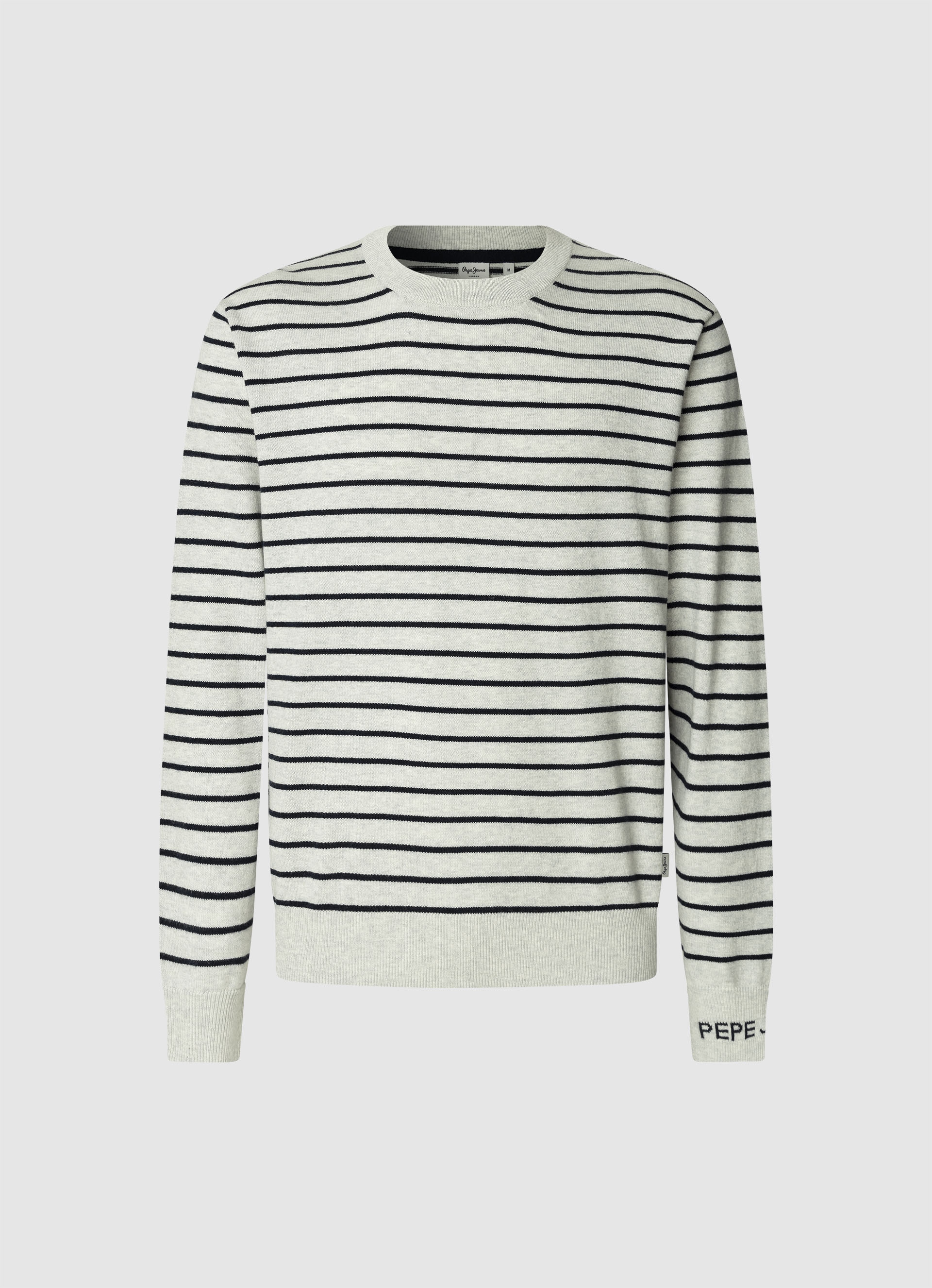 Pepe Jeans Rundhalspullover »ANDRE STRIPES«, mit Kaschmir-Anteil, gestreift