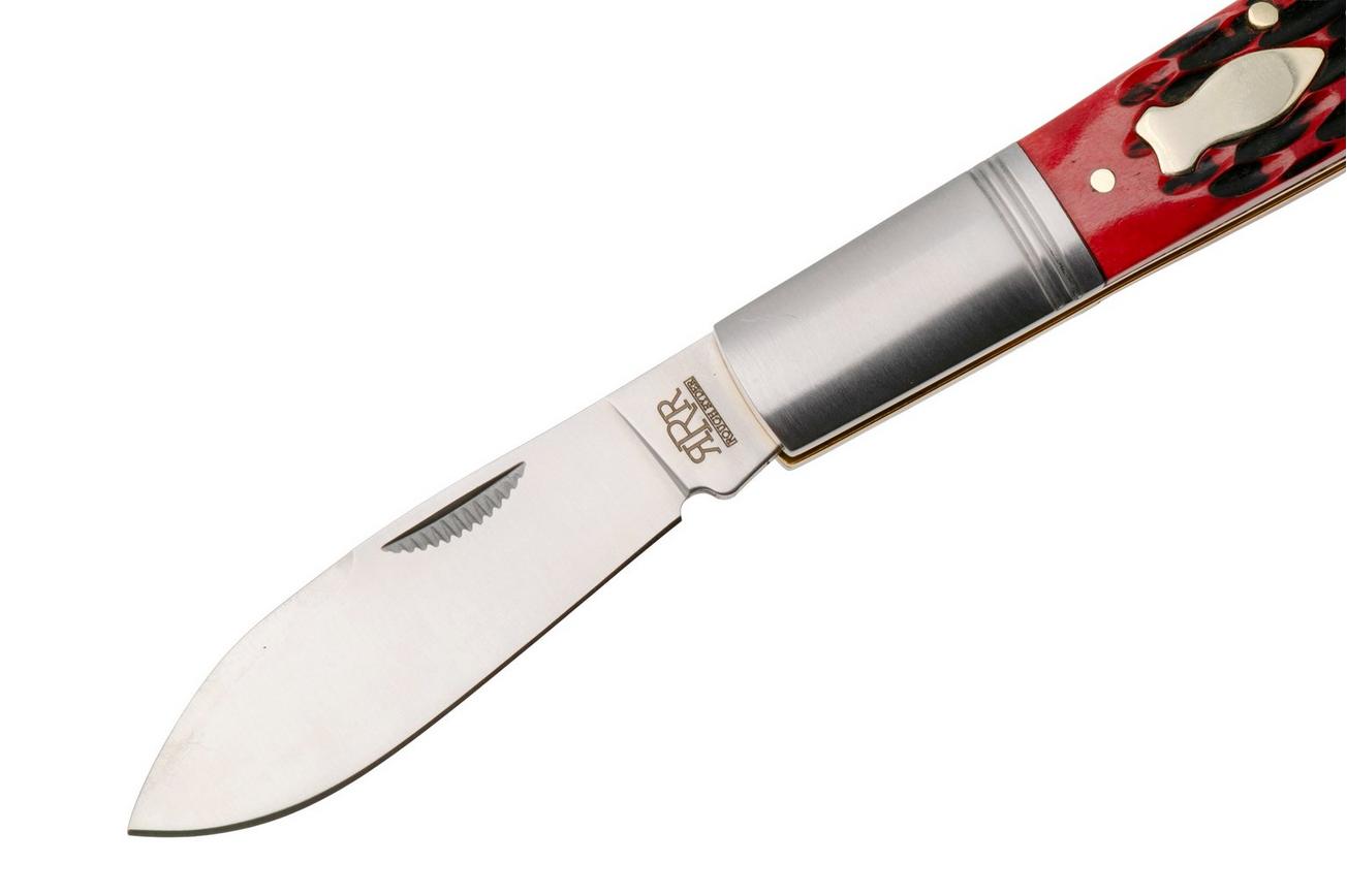Rough Ryder Reserve Original Barlow RRR017RB, D2, Red Jigged Bone, slipjoint zakmes