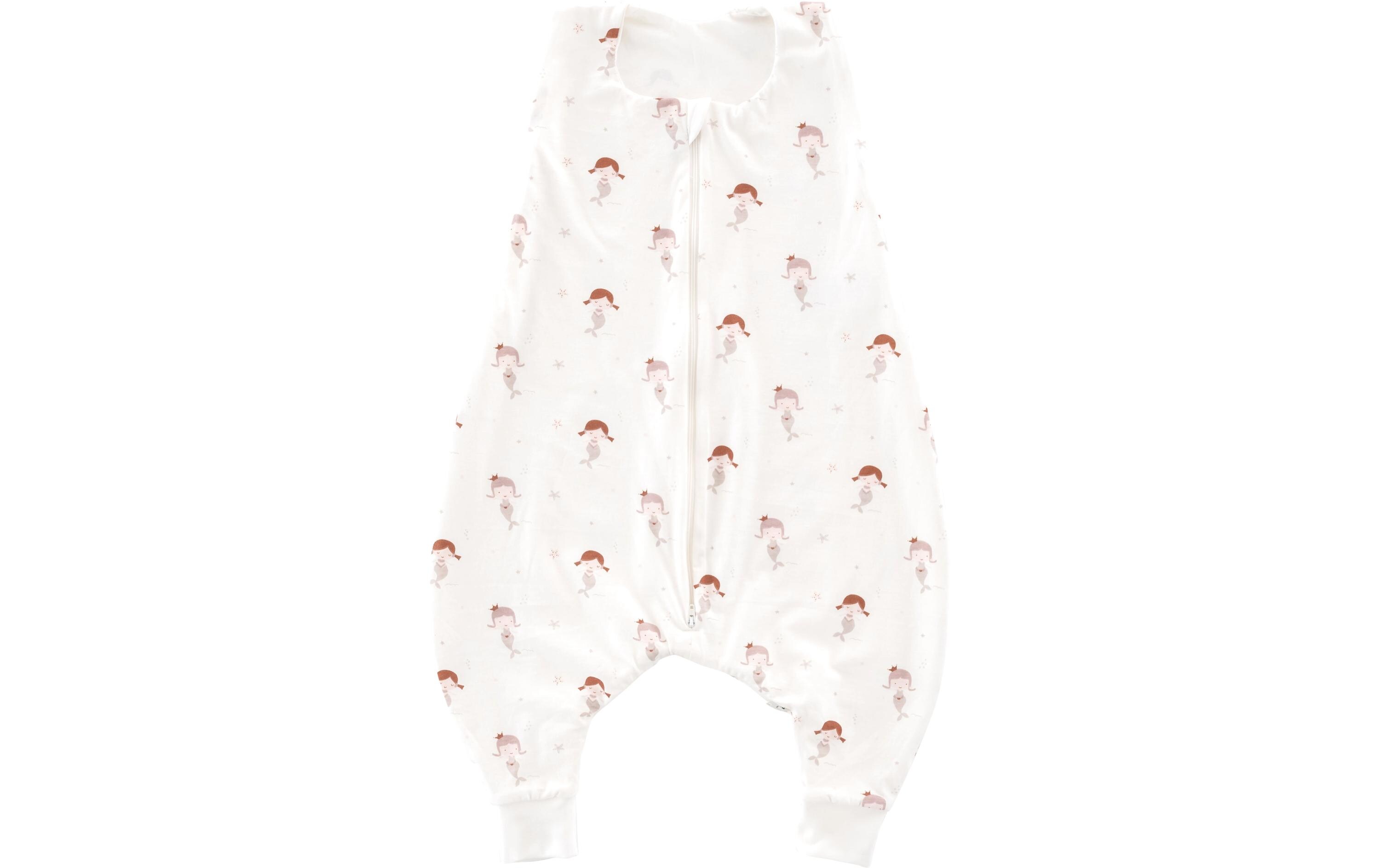 Baby-Sommerschlafsack Jumper Mermaid Grösse 104Leichter Schlafanzug mit kleinen Meerjungfrauen