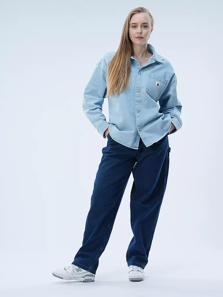 CARHARTT WIP Jeans Tapered Fit CURRON dunkelblau