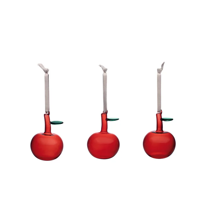 Iittala - Glasapfel (3er-Set), klar