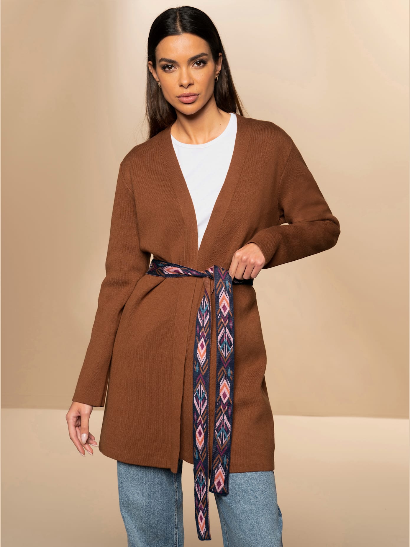 Manteau en tricot qualité chaude