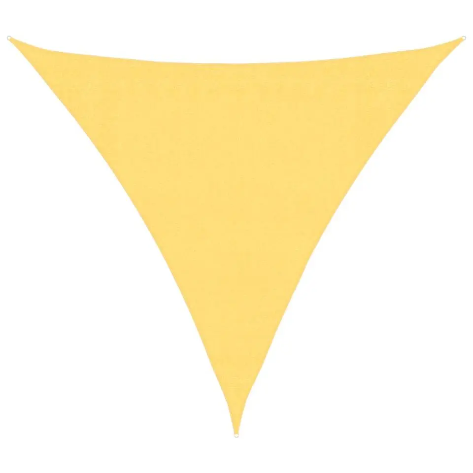 vidaXL - Zonnezeil - Beige - 3.6 x 3.6 x 3.6 m