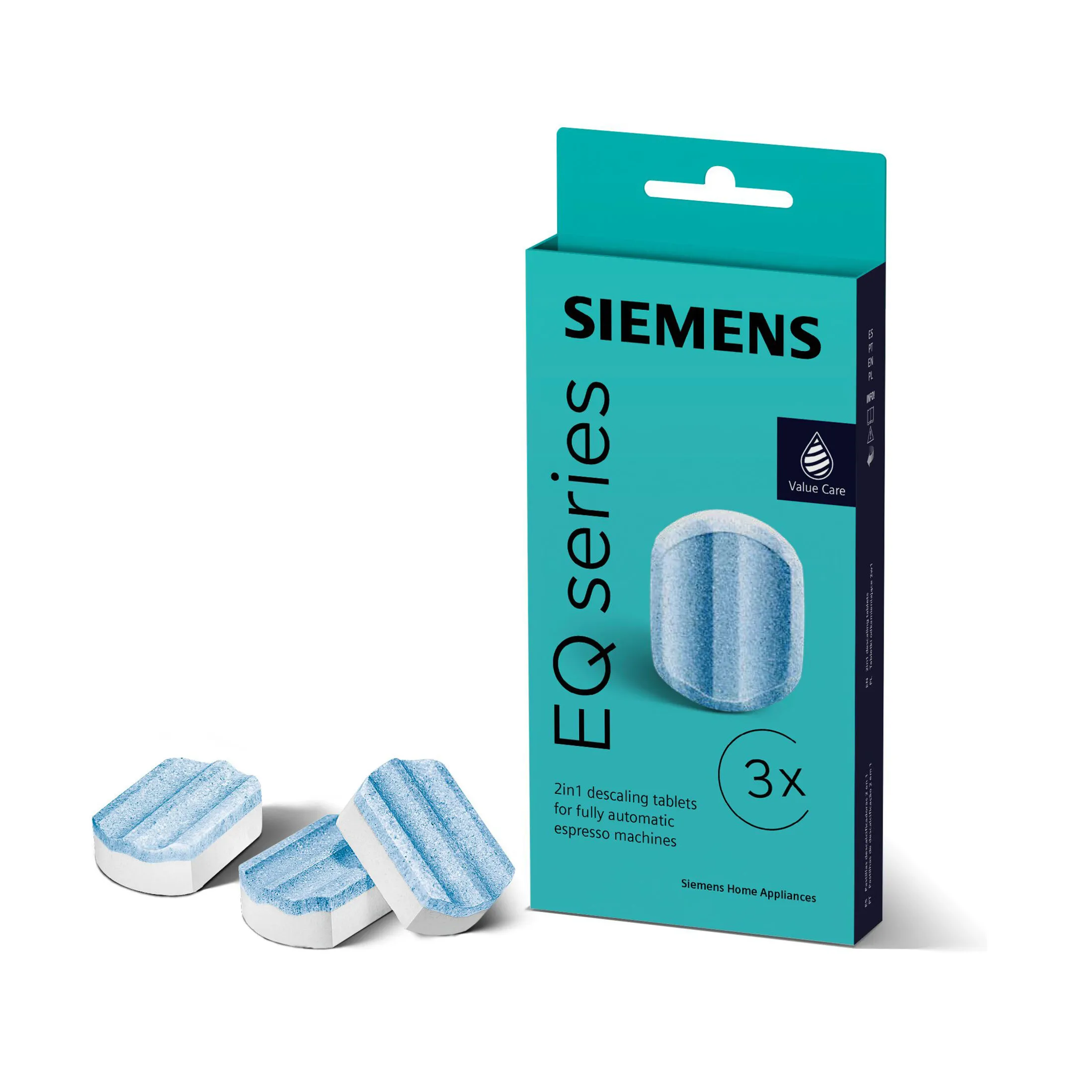 Siemens EQ Afkalkningstabletter - 3 stk.