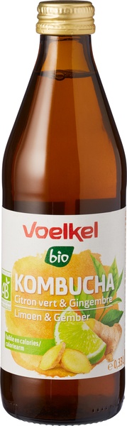 Voelkel Kombucha Lime Ginger (330 ml)