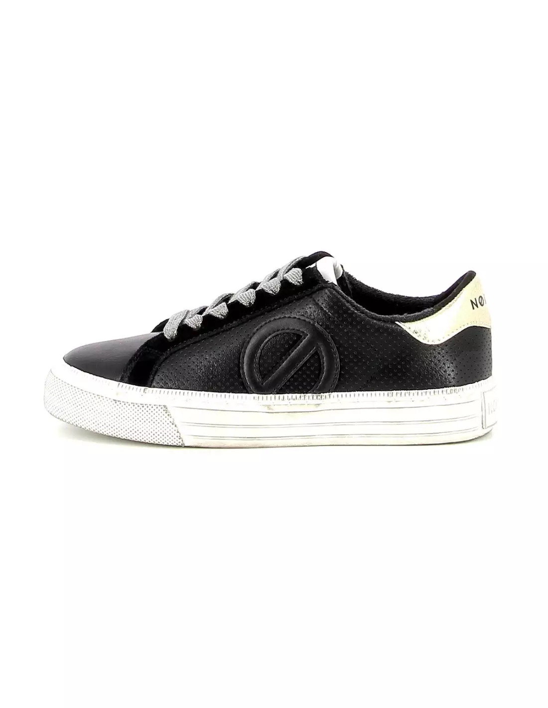 NO NAME STRIKE SIDE BRIGHTY - Baskets Blacklightgold