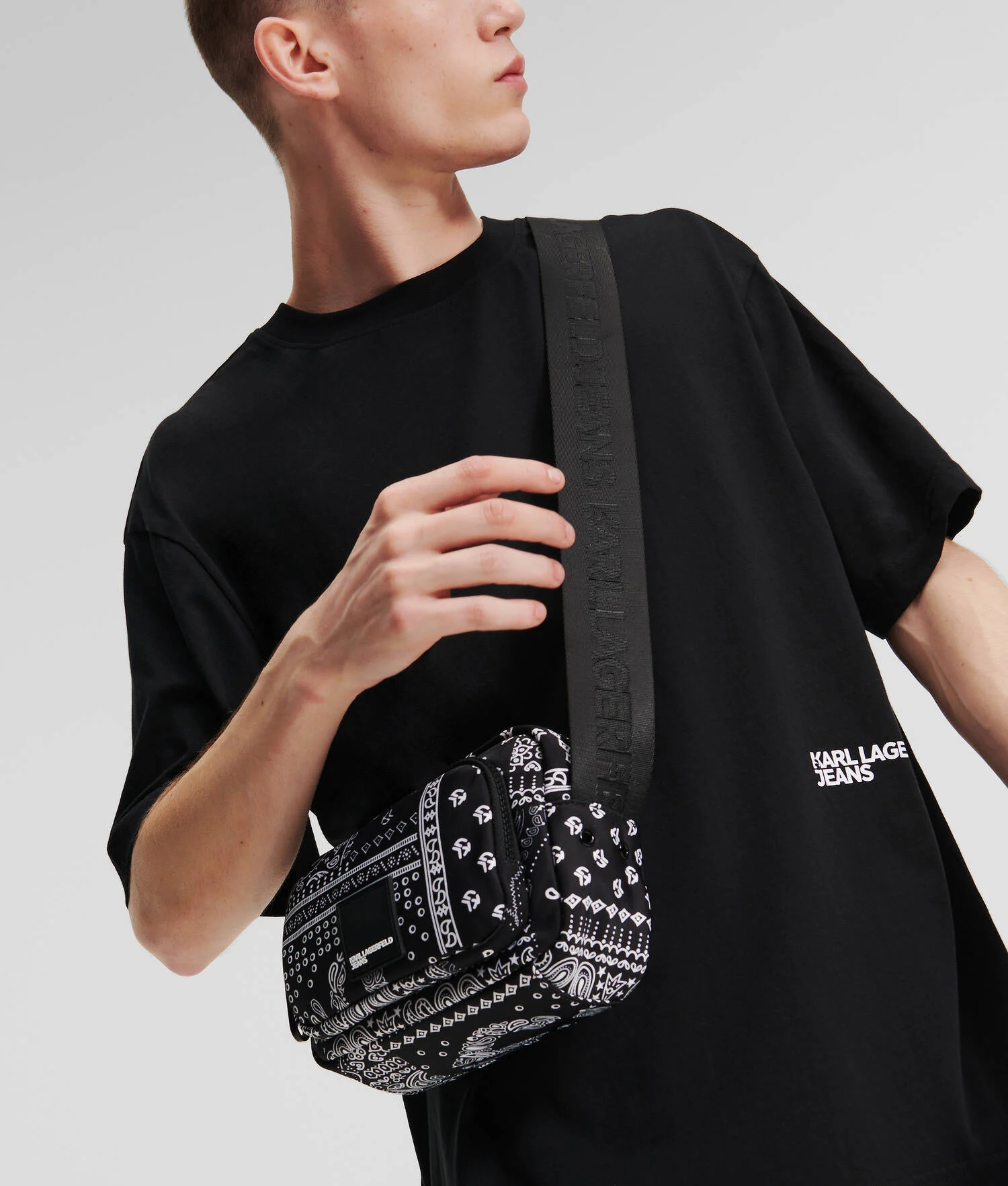 SAC BANDOULIÈRE URBAIN EN NYLON KLJ
