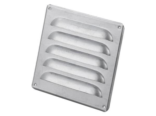 Duka jalousirist type 152.1 - Varmgalvaniseret, Alu, 150X150 mm