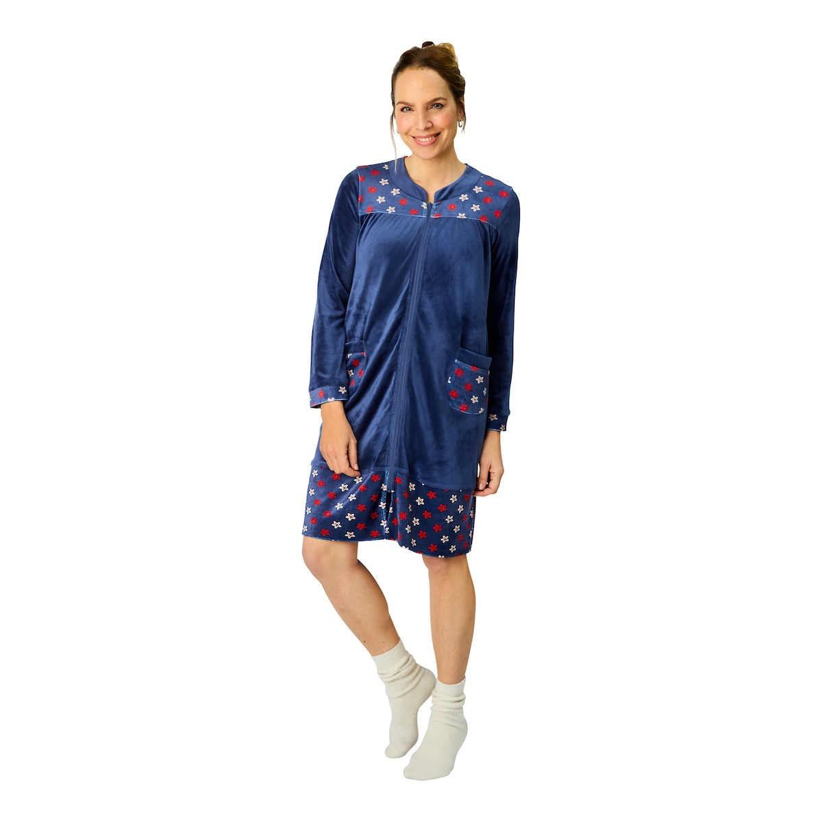 wedolina - Wohlfühl-Hauskleid „Lotte“