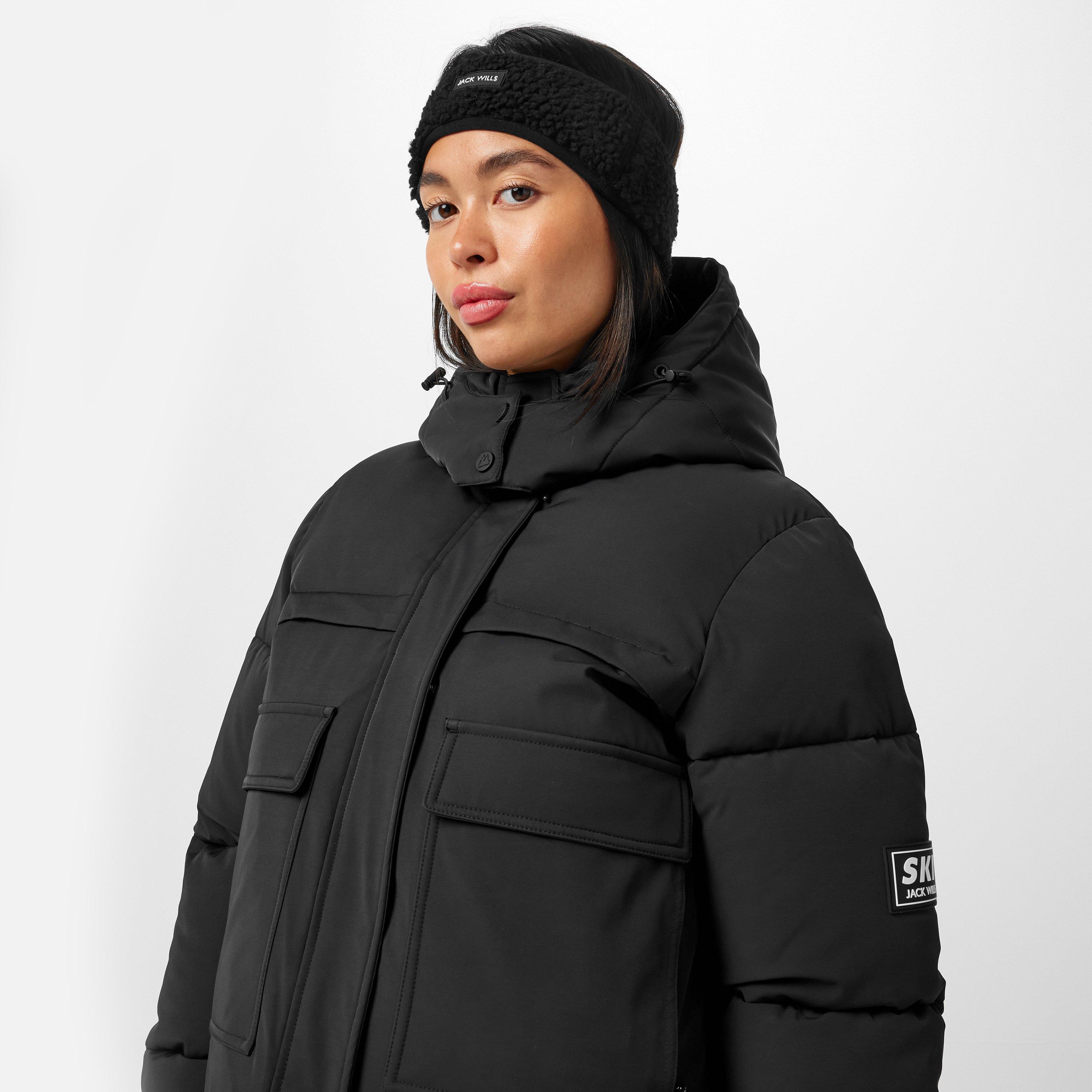 Jack Wills JW Cropped Puffer Jacket