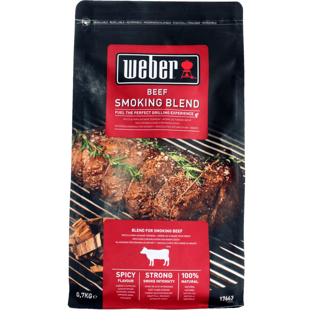 Smoking Wood Chips Beef Storfekjøtt