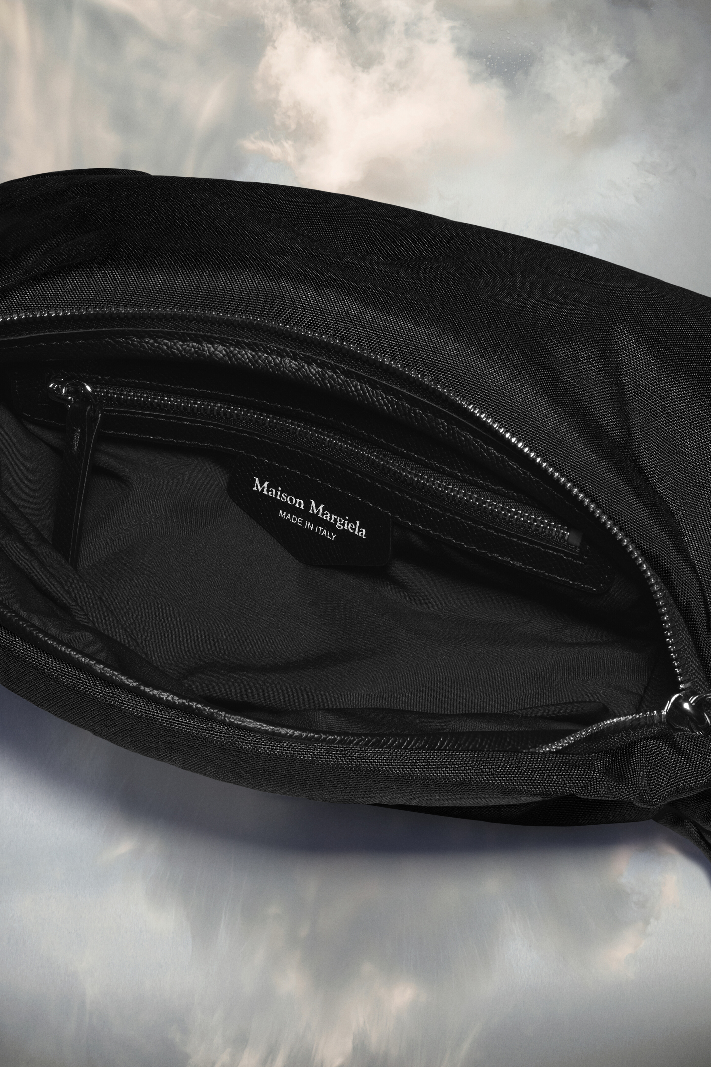 Glam Slam Sport sac de ceinture en cuir Noir