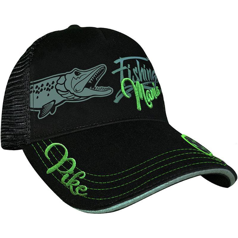 Casquette Homme Hot Spot Design Cap Pike Mania - Noir