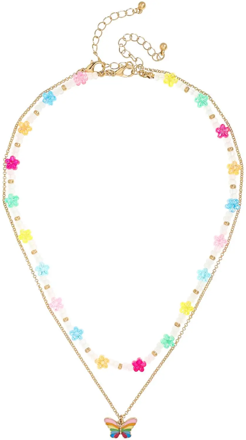 Kinder Ketten-Set - Colorful Flowers