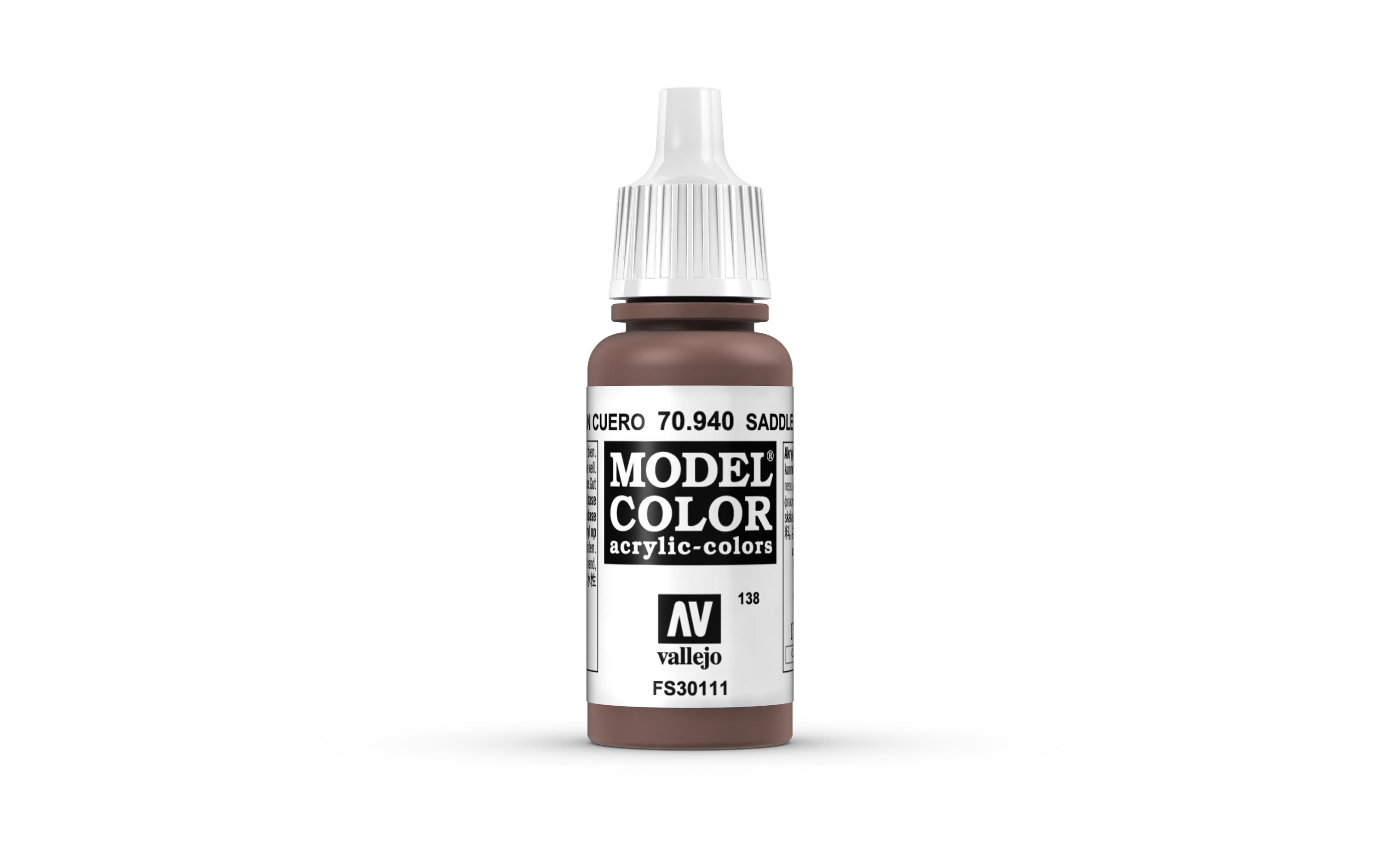 Acrylfarbe Matt, Sattelbraun 17 mlModel Color Saddle Brown