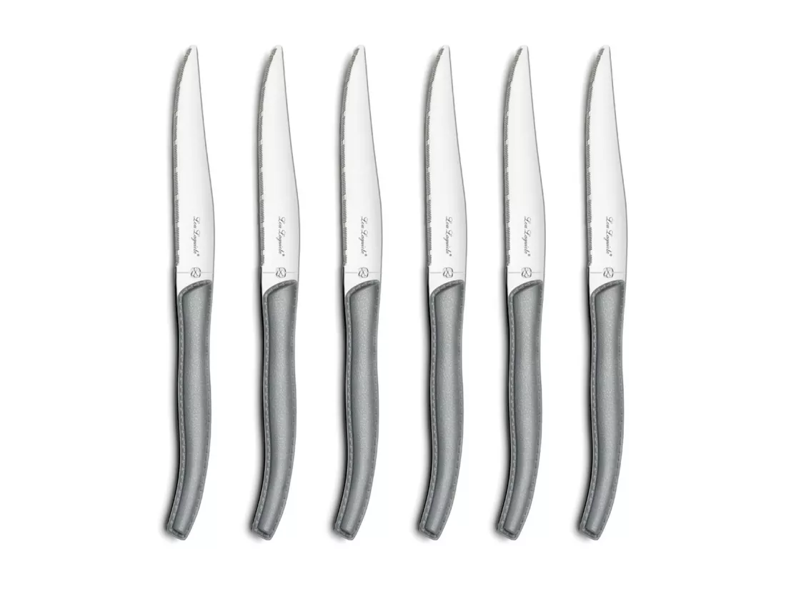 Sky - Bloc 6 couteaux steak Gris