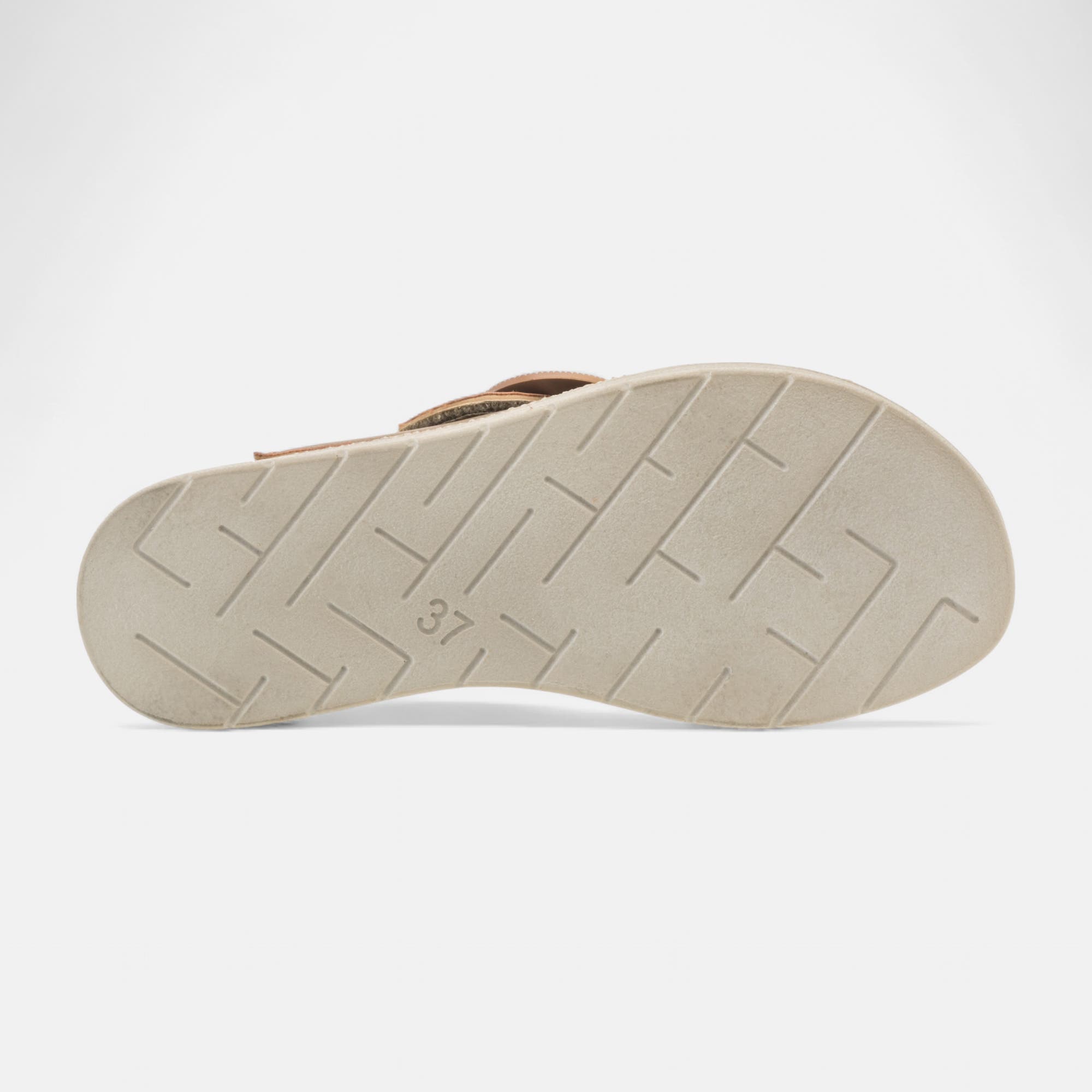 Mules à talon compensé Femme taupe