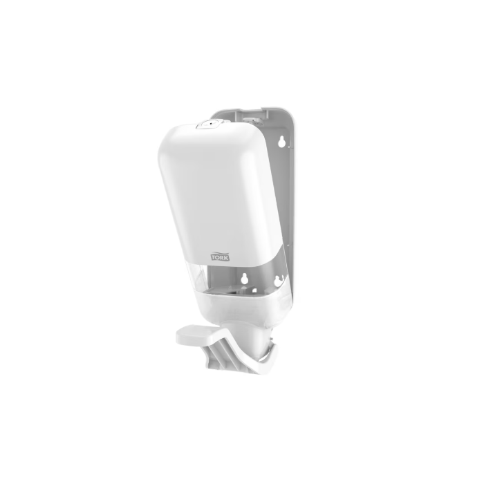 Tork s4 Zeep en Handdesinfectie Dispenser 564100 met Armbeugel Wit
