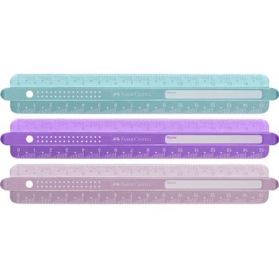Faber Castell Sparkle - Règle 30 cm - disponible dans différentes couleurs