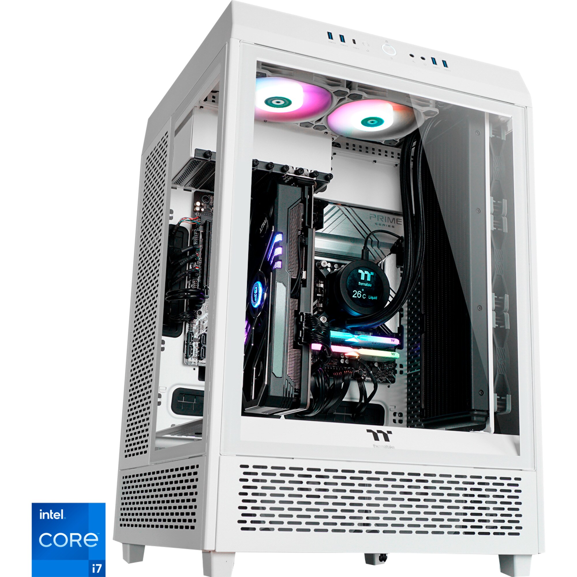Thermaltake Gaming-PC Triton V2 Snow