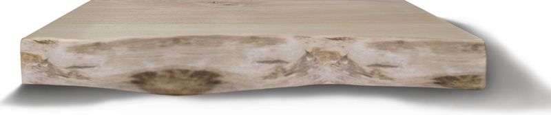 Gliss Design - Wastafelblad - Massief Hout - 70 cm - Olie Wit