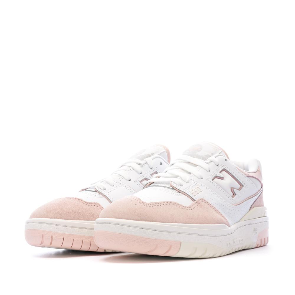 New Balance New Balance 550 Blanche/Rose Femme BBW550