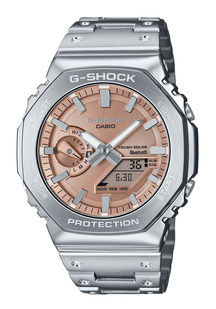 Casio G-SHOCK Classic Silber / Kupfer GM-B2100AD-5AER