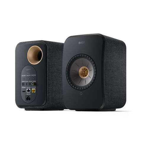 KEF LSX II – supercompacte draadloze hifi-luidspreker Zwart
